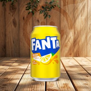 Fanta Limón lata 330ml.