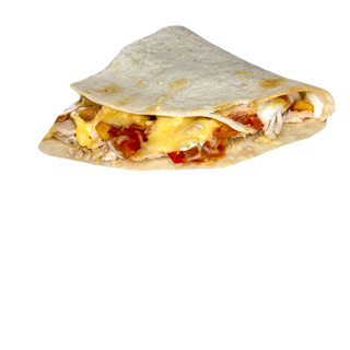  Кесадилья "Мексикано" с курицей (полпорции)