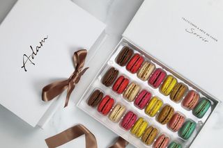 Caixa Premium 24 Macarons