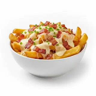 Patatas Fritas Con Queso