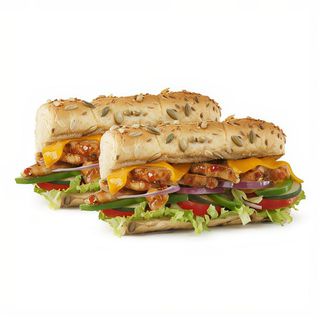 Panino con Pollo Teriyaki - 30cm