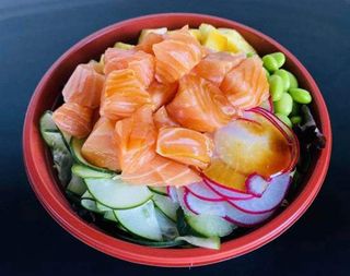 Construya o seu Poké Bowl Tamanho Grande