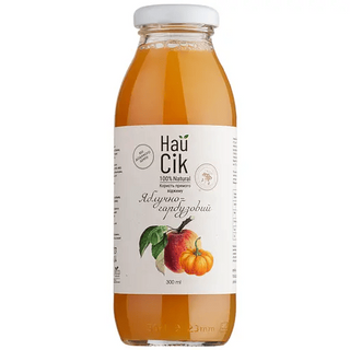 Сік Найсік Яблучно-гарбузовий неосвітлений пастеризований 0,3 л