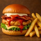 Double Crispy Burger