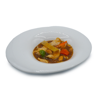 Pollo con mandorle