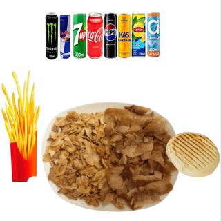 Menú Plato Solo Carne +Patatas +Bebidas +Pan