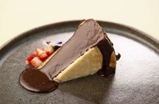 Сан Себастьян с карамелью