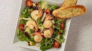 Sałatka z Krewetkami