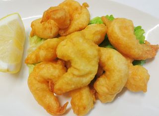 Gamberi fritti
