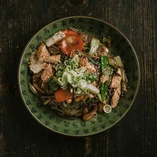 Japchae de Carne de Frango