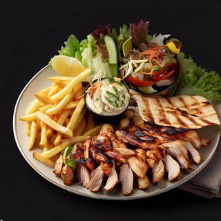 Plato Combinado de Pollo