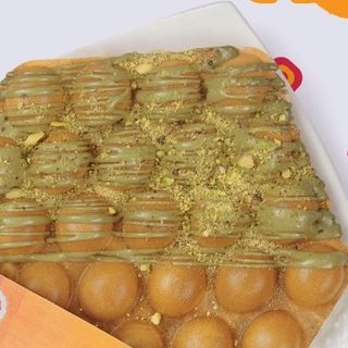 Bubble waffle pistacchio 