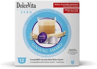 Caffe' al Ginseng Amaro Dolce Gusto 12 Capsule