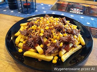 Frytki Z Posypką Z Wołowiną