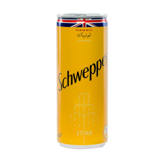 Schweppes tonic 25cl can