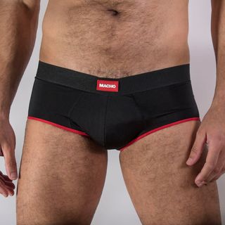 Calzoncillos Macho talla M rojo y negro