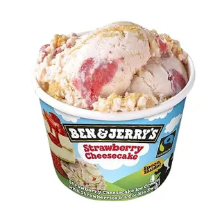 Helado Ben & Jerry'S Strawberry Cheesecake (100 Ml.)