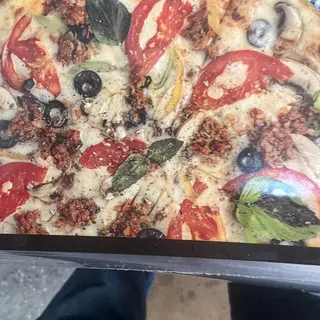 Menu pizza family 