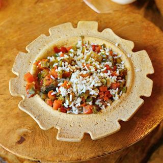 Riso brown con verdure mix gluten free