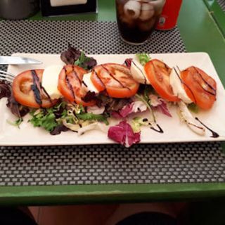 Ensalada de mozzarella