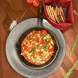 Shrimp Saganaki