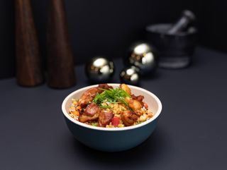 Fried rice with chicken