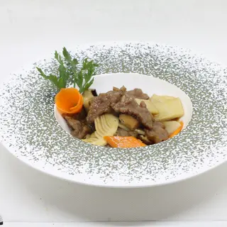 361 Gamberi funghi e bambù