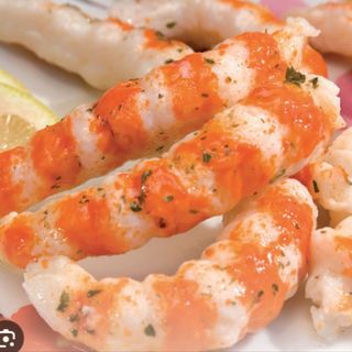 52 Surimi con gamberetti fritti