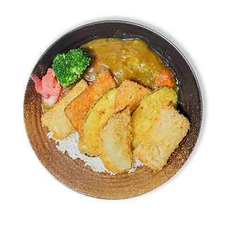 201.Veggie tempura kare