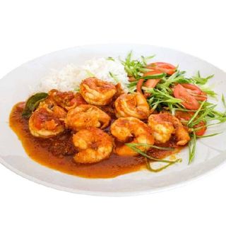 Prawn sambal