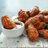 Alitas de pollo barbacoa (9 Uds.)