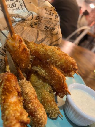 Langostinos Crujientes