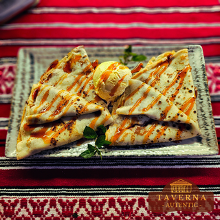 Clatite cu Finneti si inghetata