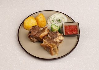 Казан - кебаб из баранины 