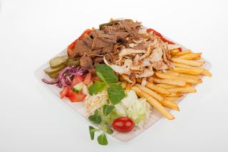 KEBAB TALERZ MIESZANE MIĘSO