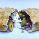 Pastel de feira PORTUGUESA  ( 18 cm aprox. )