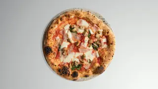 Cotto e funghi