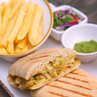 Chicken And Cheese Sandwich