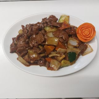 41. Ternera Con Salsa De Ostras