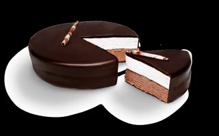 Tarta tres chocolates