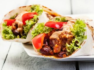 Sandwich Fajitas Viande