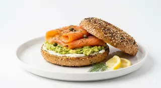 Bagel De Salmón