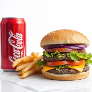 Menú Hamburguesa Doble
