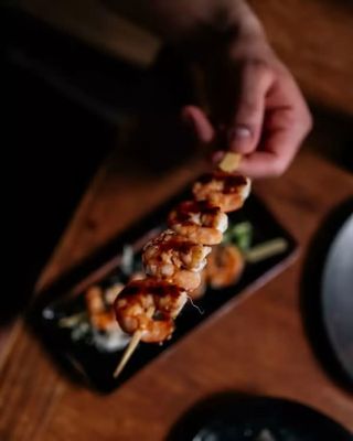 Langostino Con Salsa Teriyaki
