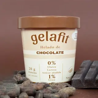 Helado Gelafit de Chocolate*