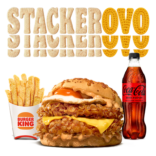 Stacker Double Ovo Crispy Menu