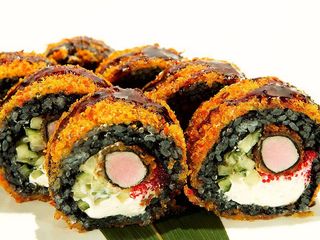 XL "Black crispy" смажений з тунцем (0,385g)