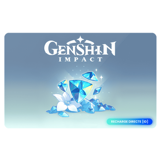 Genshin Impact 3,880 Genesis Crystals - Recharge Directe (Global)