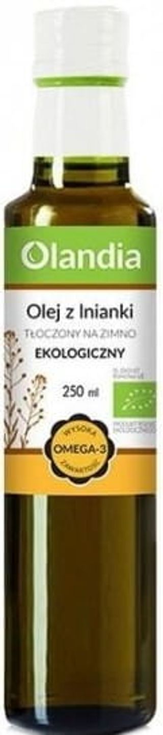 Olej z lnianki BIO 250ml OLANDIA
