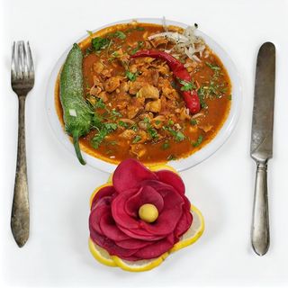 Plat Kamounya Poulet